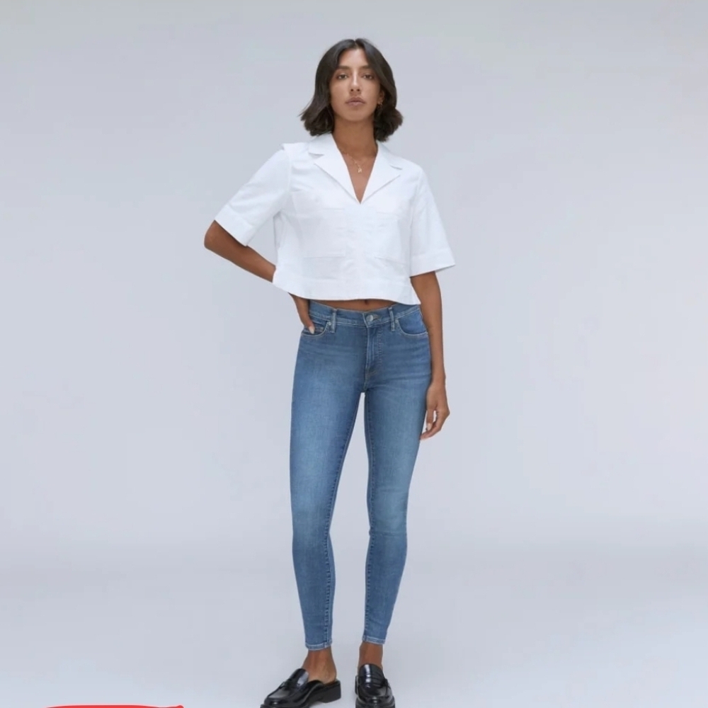 Everlane Mid Rise Skinny Stretch Jeans 23R